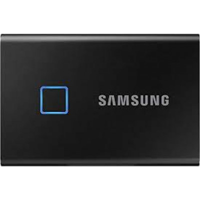 Samsung Portable 1 TB SSD T7 MU-PC1T0T - Solid state drive - encrypted - 1 TB - external (portable) - USB 3.2 Gen 2 (USB-C connector) - 256-bit AES - titan grey
