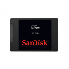 SanDisk Ultra 3D - Solid state drive - 2 TB - internal - 2.5" - SATA 6Gb/s