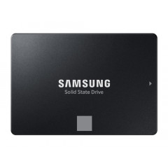 Samsung 870 EVO MZ-77E1T0B 1 TB Solid State Drive - 2.5" Internal - SATA (SATA/600) - Black - Desktop PC, Notebook Device Supported - 600 TB TBW - 560 MB/s Maximum Read Transfer Rate - 256-bit Encryption Standard