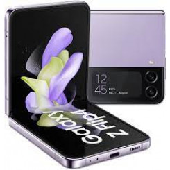 Samsung Galaxy Z Flip4 - 5G smartphone - dual-SIM - RAM 8 GB / Internal Memory 256 GB - OLED display - 6.7" - 6.7" - 2640 x 1080 pixels 2640 x 1080 pixels (120 Hz) - 2x rear cameras 12 MP, 12 MP - front camera 10 MP - bora purple