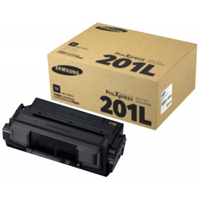Samsung MLT-D201L High Yield Black Original Toner Cartridge SU870A (20000 Pages) for Samsung ProXpress SL-M4030ND, SL-M4080FX