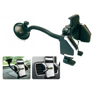 SANDBERG IN CAR MOBILE HOLDER UNIVERSAL 402-91 black flexible