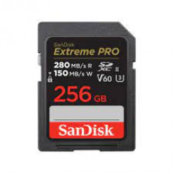 Extreme PRO 256GB V60 UHS-II 280/150MBs