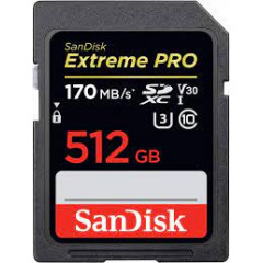 Extreme PLUS 512GB SDXC 190MB/s UHS-I
