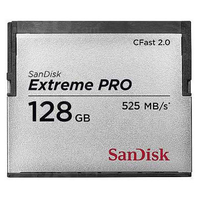 SanDisk Extreme Pro - Flash memory card - 128 GB - CFast 2.0