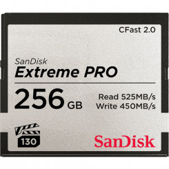 SanDisk Extreme Pro - Flash memory card - 256 GB - CFast 2.0