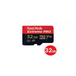 Ext Pro microSDHC 32GB+SD 100MB A1 I U3
