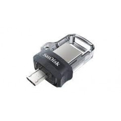 SanDisk Ultra Dual - USB flash drive - 128 GB - USB 3.0 / micro USB