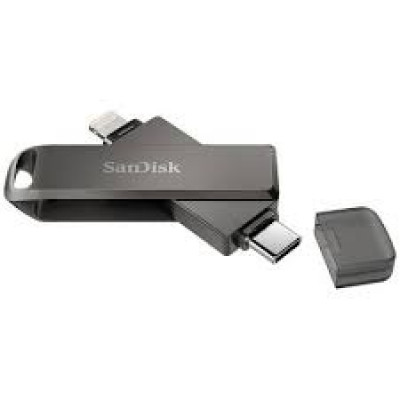 SanDisk iXpand Luxe - USB flash drive - 64 GB - USB-C / Lightning