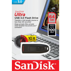 SanDisk 64 GB Ultra - USB flash drive - 64 GB - USB 3.0