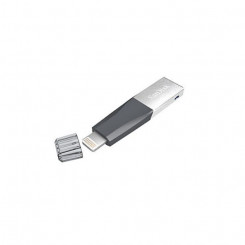SanDisk iXpand Go - USB flash drive - 64 GB - USB 3.0 / Lightning - for Apple iPad/iPhone (Lightning)