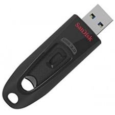 SanDisk Ultra - USB flash drive - 64 GB - USB 3.0 - blue, red (pack of 2)