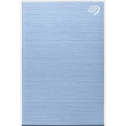 Seagate One Touch STKZ5000402 - Hard drive - 5 TB - external (portable) - USB 3.0 - light blue - with Seagate Rescue Data Recovery