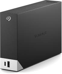 Seagate One Touch STLC10000400 10 TB Hard Drive - 3.5" External - SATA (SATA/600) - Black - USB 3.0 Micro-B