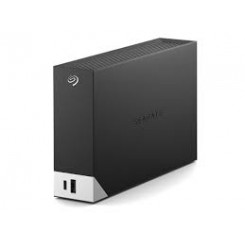 Seagate One Touch with hub STLC20000400 - Hard drive - 20 TB - external (desktop) - USB 3.0 - black - with Seagate Rescue Data Recovery