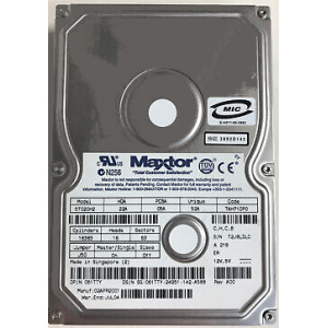 Maxtor 5T020H2 DiamondMax Plus 60 IDE Hard Drive 7200 RPM 20GB (Refurbished)