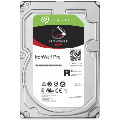 Seagate 14 TB IronWolf Pro ST14000NE0008 - Hard drive - 14 TB - internal - 3.5" - SATA 6Gb/s - 7200 rpm - buffer: 256 MB - with 2 years Seagate Rescue Data Recovery