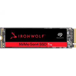 Seagate IronWolf 525 ZP2000NM3A002 - Solid state drive - 2 TB - internal - M.2 2280 - PCI Express 4.0 x4 (NVMe) - with 3 years Seagate Rescue Data Recovery