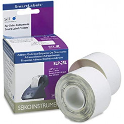Seiko Thermal White Address Labels 89 mm X 28 mm (SLP2RL) - 130 Labels Roll - 2 Rolls per Pack