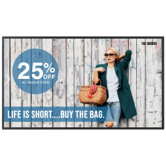 Sharp PN-HS551 PN-HS Series - 55" LED-backlit LCD display - 4K - for digital signage