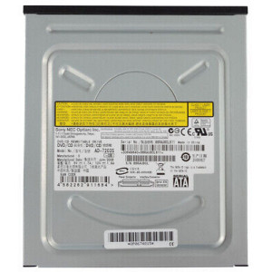 Sony NEC Optiarc AD-7203S DVD±RW Dual Layer LabelFlash SATA Black Optical Drive - Refurbished