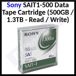 Sony SAIT1-500 Data Tape Cartridge (500GB / 1.3TB - Read / Write)