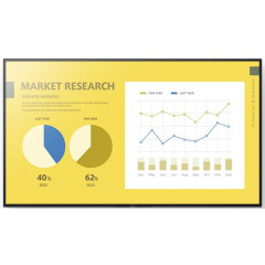 Sony Bravia Professional Displays FW-65BZ30L - 65" Diagonal Class BZ30L Series LED-backlit LCD display - digital signage - Android TV - 4K UHD (2160p) 3840 x 2160 - HDR - Direct LED