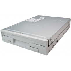Sony Floppy 3.5 Inch HD 1.44 MB Internal Disk Drive MPF920-E / E131 - White Front