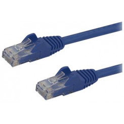 StarTech.com 10m CAT6 Ethernet Cable, 10 Gigabit Snagless RJ45 650MHz 100W PoE Patch Cord, CAT 6 10GbE UTP Network Cable w/Strain Relief, Blue, Fluke Tested/Wiring is UL Certified/TIA - Category 6 - 24AWG (N6PATC10MBL) - Patch cable - RJ-45 (M) to RJ-45 (