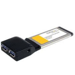 StarTech.com 2 Port ExpressCard SuperSpeed USB 3.0 Card Adapter - USB adapter - ExpressCard - USB 3.0 x 2 - for P/N: USB3S2SAT3CB