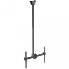 StarTech.com Ceiling TV Mount - 3.5' to 5' Pole - For 32" to 75" TVs - Ceiling mount for plasma / LCD / TV - black - screen size: 32"-75" - ceiling mountable