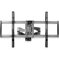 StarTech.com Full Motion TV Wall Mount - 32" to 75" TVs - Steel & Aluminum - Wall mount for TV - plastic, aluminium, steel - black, silver - screen size: 32"-75"