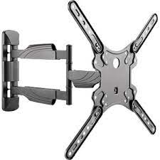 StarTech.com Full Motion TV Wall Mount - For 32" to 55" Monitors - Steel - Wall mount for TV - plastic, steel - black - screen size: 32"-55"