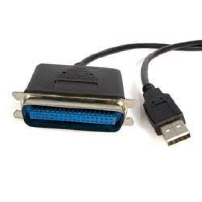 StarTech.com USB to Parallel Printer Adapter - Parallel adapter - USB 2.0 - IEEE 1284 - black