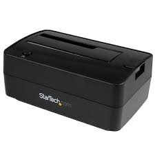 StarTech.com Drive Docking Station for 2.5 / 3.5" SATA - USB 3.1 or eSATA - HDD docking station - bays: 1 - 2.5", 3.5" - SATA 6Gb/s - 6 Gbit/s - eSATA, USB 3.1 (Gen 2) - black