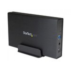StarTech.com USB 3.1 (10Gbps) Tool-free Enclosure for 2.5" SATA Drive - Storage enclosure - 2.5" - SATA 6Gb/s - 10 GBps - USB 3.1 (Gen 2) - black