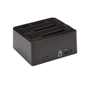 StarTech.com SATA Hard Drive Docking Station - USB 3.1 (10Gbps) Hard Drive Dock for 2.5" & 3.5" SATA SSD / HDD Drives (SDOCK2U313) - Storage controller with data indicator, power indicator - 2.5", 3.5" - USB 3.1 (Gen 2) - black