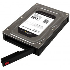 StarTech.com 2.5" to 3.5" SATA HDD/SSD Adapter Enclosure - External Hard Drive Converter with HDD/SSD Height up to 12.5mm (25SAT35HDD) - Storage enclosure - 2.5" - SATA 6Gb/s - SATA 6Gb/s - for P/N: S352BU33HR