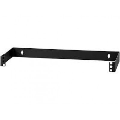 StarTech.com 1U Hinged Wall Mount Patch Panel Bracket - 4 inch Deep - 19" Patch Panel Swing Rack for Shallow Network Equipment- 17lbs (WALLMOUNTH1) - Wall mount bracket - 1U - 19"