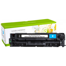 STATIC Toner cartridge compatible with HP CC531A cyan remanufactured 2.800 pages