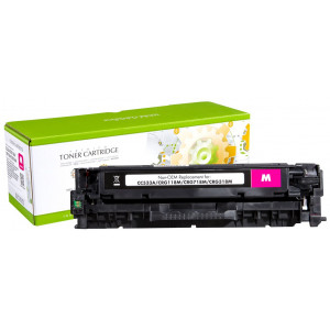STATIC Toner cartridge compatible with HP CC533A magenta remanufactured 2.800 pages