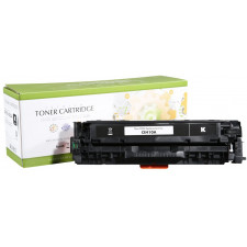 STATIC Toner cartridge compatible with HP CE410A black remanufactured 2.200 pages