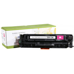 STATIC Toner cartridge compatible with HP CE413A magenta remanufactured 2.600 pages