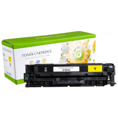 STATIC Toner cartridge compatible with HP CF382A yellow remanufactured 2.700 pages