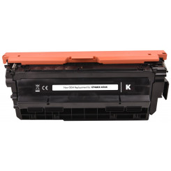STATIC Toner Cartridge Compatible With HP CF460X black remanufactured 27.000 Pages