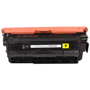 STATIC Toner Cartridge Compatible With HP CF462X Yellow remanufactured 22.000 Pages