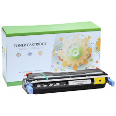 STATIC Toner cartridge compatible with HP C9732A yellow remanufactured 12.000 pages