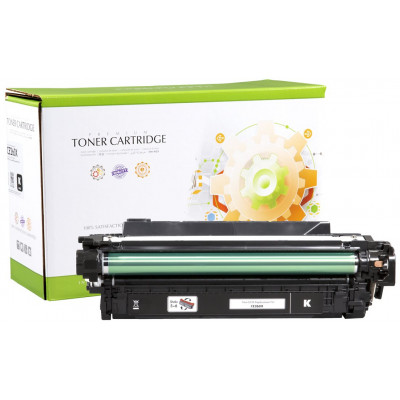 STATIC Toner cartridge compatible with HP CE260X black High Capacity compatible 17.000 pages