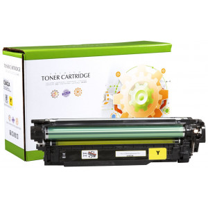 STATIC Toner cartridge compatible with HP CE402A yellow compatible 6.400 pages