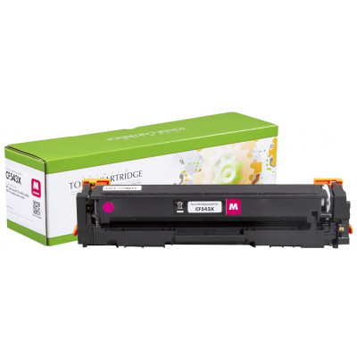 STATIC Toner cartridge compatible with HP CF543X magenta High Capacity compatible 2.500 pages